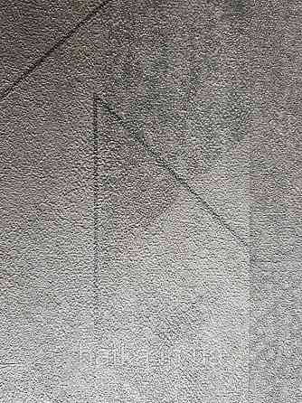 Шпалери вінілові на флізелін GranDeco Dorina A45705 метрові геометрія смуги фігури сірі сріблясті Київ