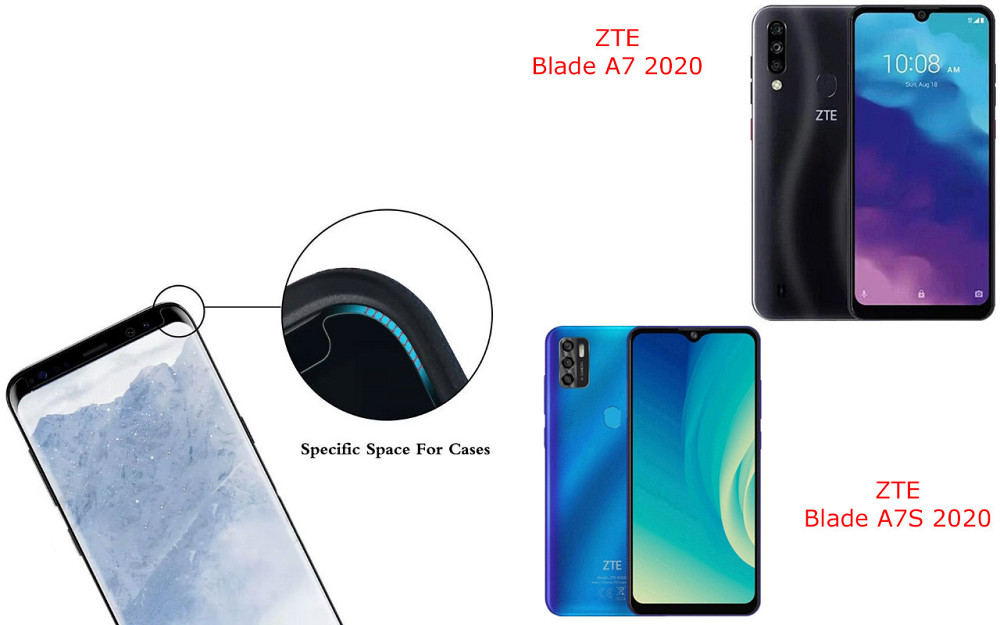 Захисне скло HyperGlass Pro для ZTE Blade A7 2020, A7S 2020 – максимальна чутливість та захист Київ - фото 3