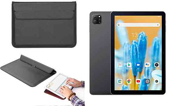 Чехол-конверт VitoCase для Blackview Oscal Pad 70, с функцией подставки для планшета Черный Киев