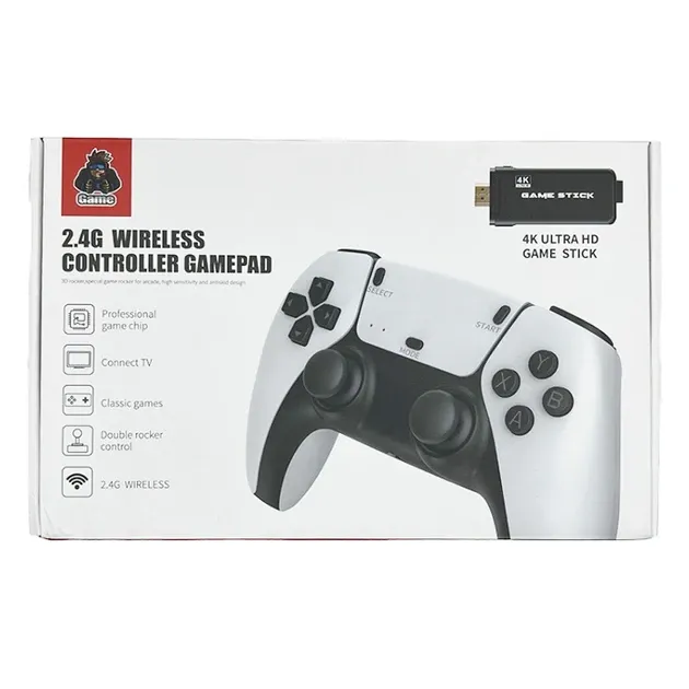 Портативна ігрова консоль M8 Pro 64ГБ, 4K HDMI, 2 бездротові джойстики, підтримка 10 емуляторів, 10 000+ ігор Одеса - фото 9