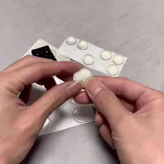 Прозорі самоклеючі силіконові накладки, 100 шт. Київ