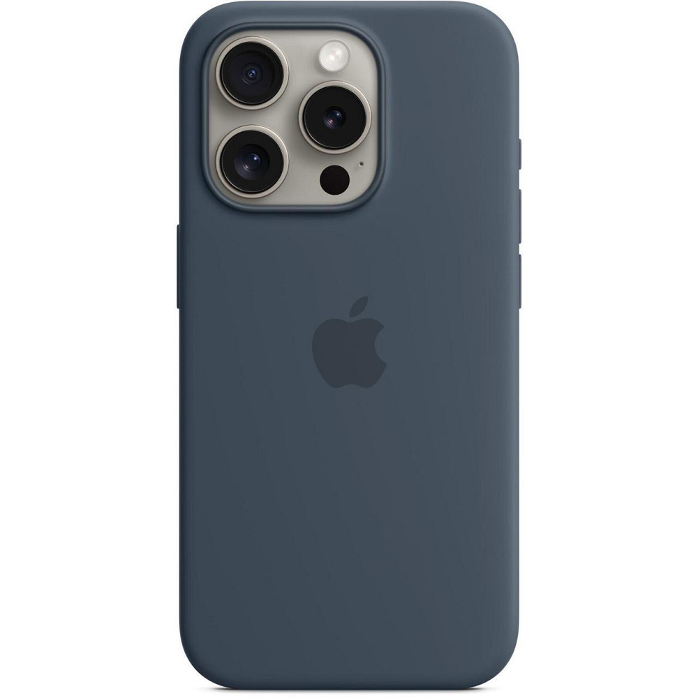 Чохол-накладка Apple Silicone Case with MagSafe для Apple iPhone 15 Pro Storm Blue (MT1D3) ( 13741 ) Харків - фото 2