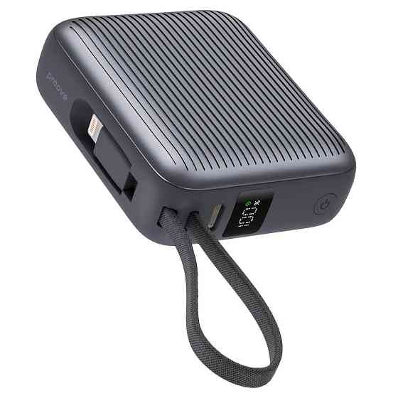 Універсальна мобільна батарея Proove Moon Rock 22.5 W 10000 mAh Gray (PBM122012105) ( Сірий ) Харьков
