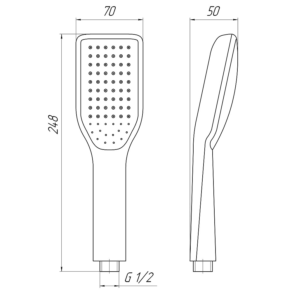 Душова лійка Globus Lux SH651-P Київ - фото 7