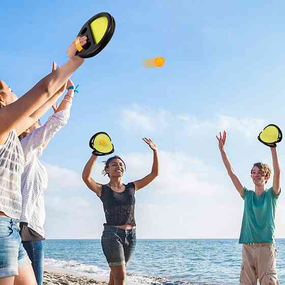 Ігровий набір «Повітряний теніс» 2 ракетки,4 м'ячі SBR Київ