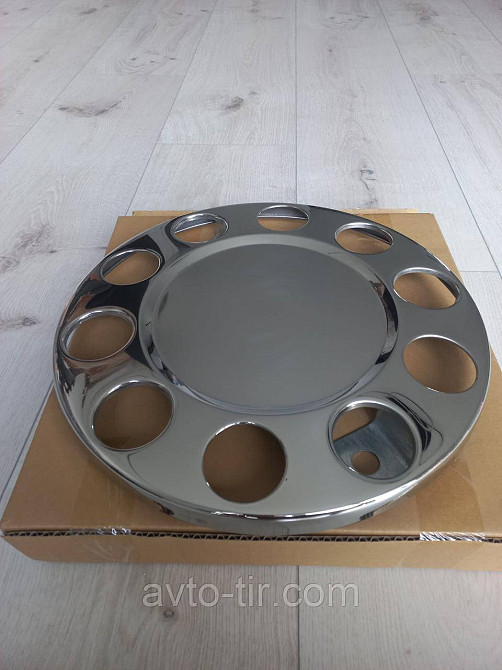 Колпак колеса универсальный 22,5 (нержавійка) Колпак колеса 22,5 Ковпак 22,5 Луцк - изображение 2