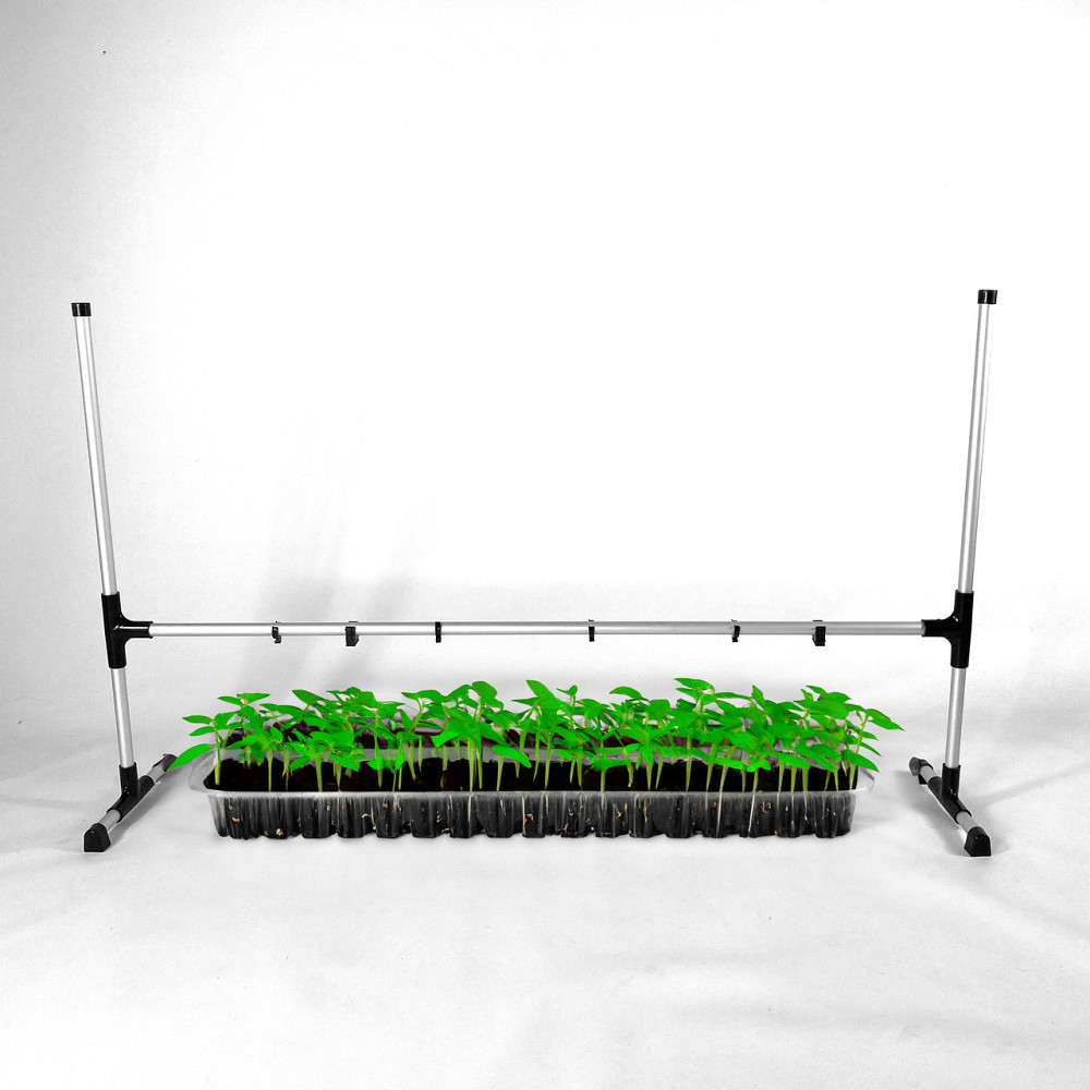 Top Hook Alluminium – тримач фітоламп для розсади на підвіконня Стійка для кріплення фітосвітильникі Бориспіль - фото 1