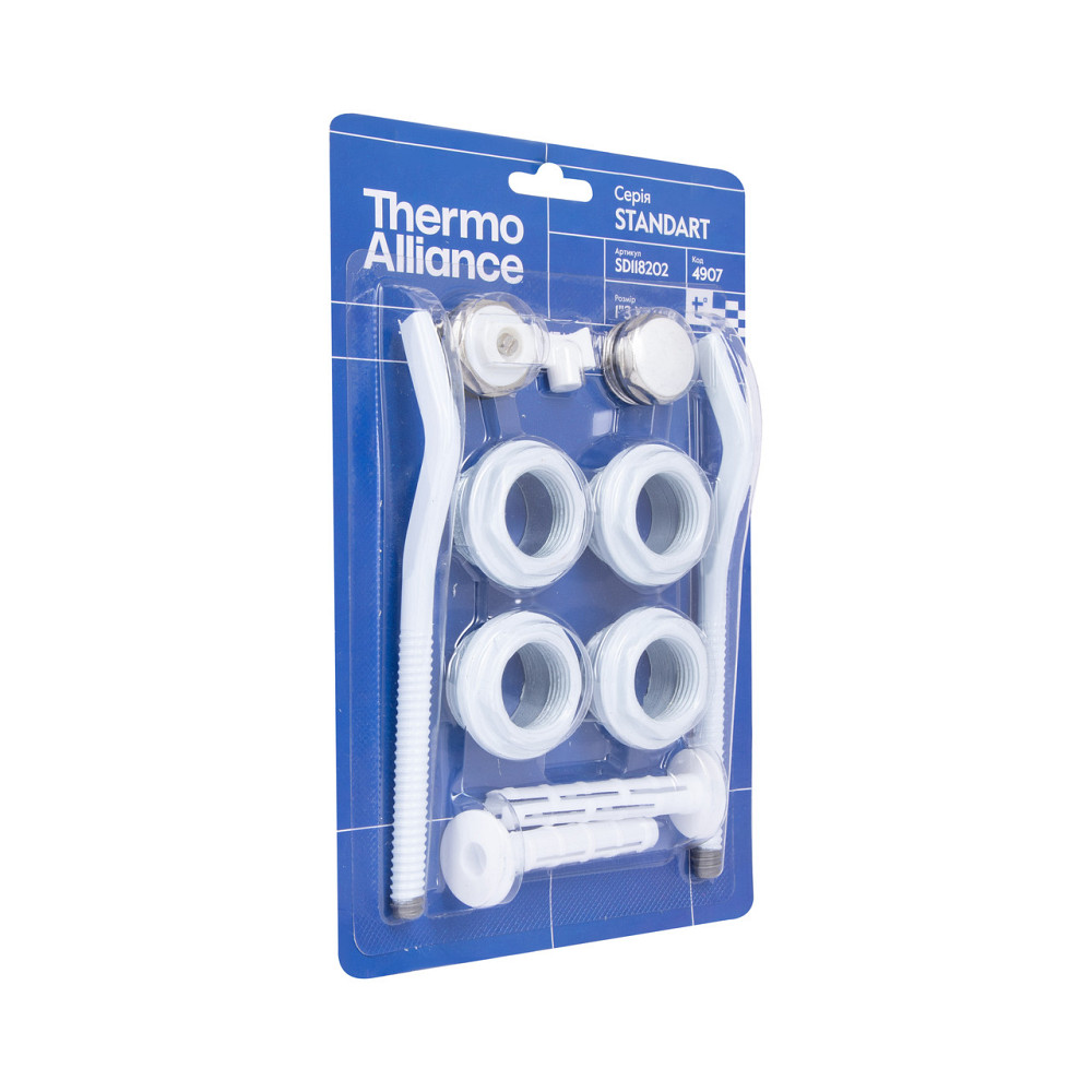 Комплект на радіатор Thermo Alliance Standart 3/4"х1" SD118202 Київ - фото 2