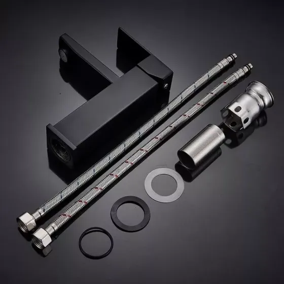 Змішувач для раковини WEZER PRO1-02-BLACK чорний Київ