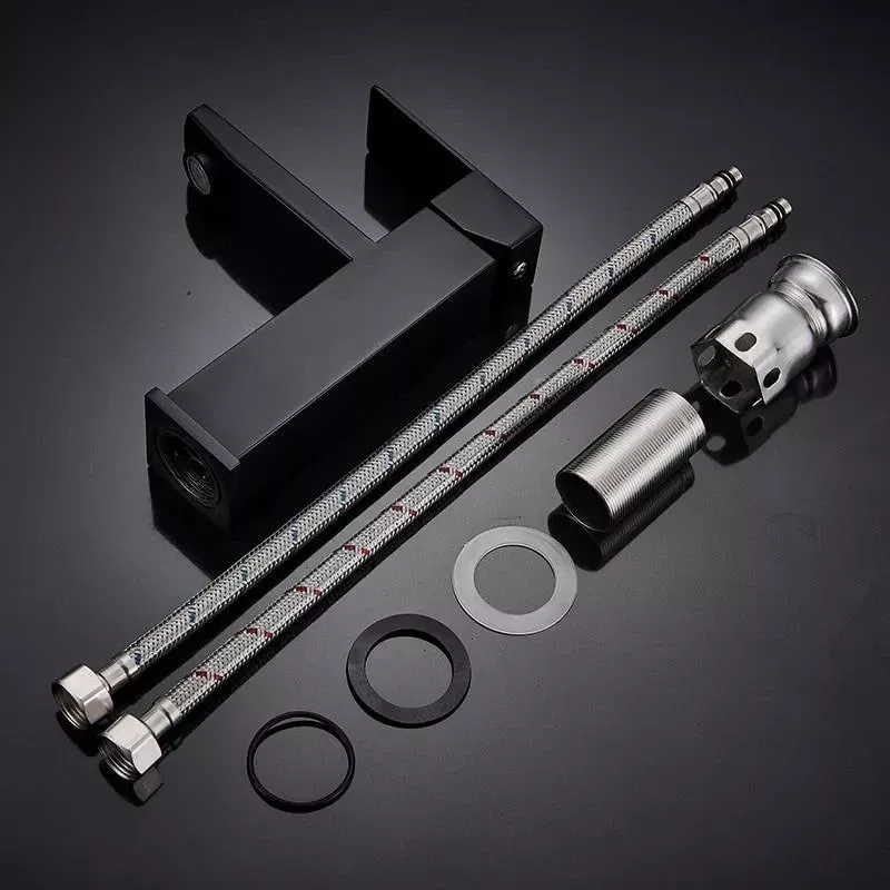 Змішувач для раковини WEZER PRO1-02-BLACK чорний Київ - фото 4