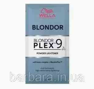 Осветляющая пудра  Wella  Blondor Plex пакетик 30 г Киев