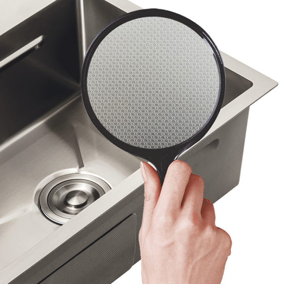 Мийка Mixxus Premium MH7545-SET-05 MICRO DECOR NANO-SILVER (3.0/0.8) комплект (нерж) (MX9635) Киев