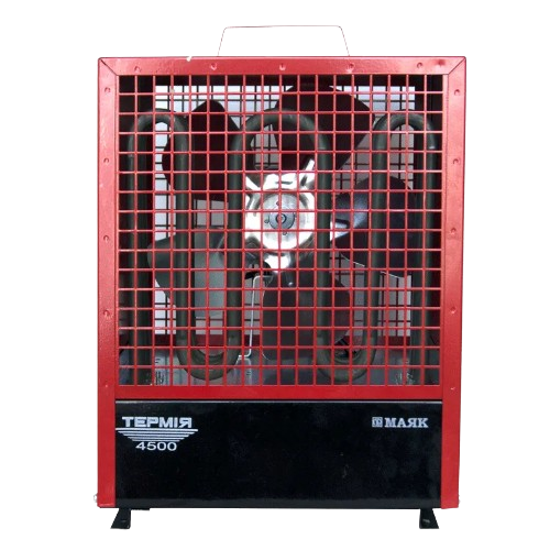 Тепловентилятор 4500W метал червоний АО ЭВО4,5/0,4(3х400В) УХЛ 3.1 ТЕРМІЯ Житомир