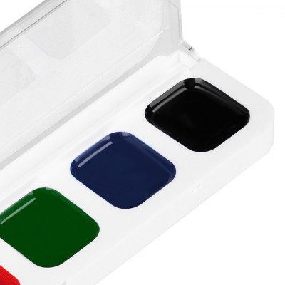 Акварельные краски Yes Orange Line 6 кольорів б/к (110297) Винница - изображение 4