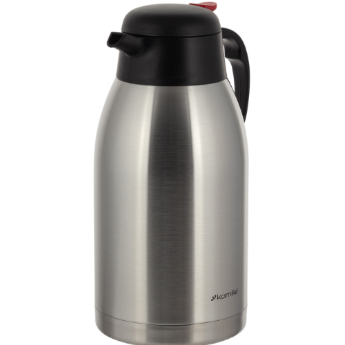 Термос "конференція" 2500мл з пластик.кришкою нержавіюча сталь Конференція KAMILLE 2217 Житомир - фото 8