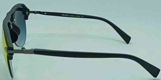 Брендовые очки мужские стильные оранжевые зеркальные капли 1848 Киев