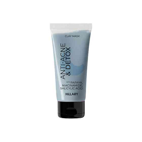 Глиняная детокс-маска для проблемной кожи лица Anti-Acne & Detox Clay Mask Hillary 90 мл Киев
