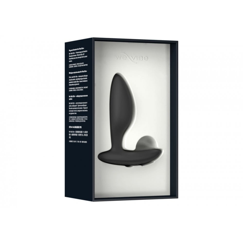 Анальная пробка з вибрацией We-Vibe Ditto+ Satin Black с пультом и управлением с телефона Sex Aura Киев - изображение 9