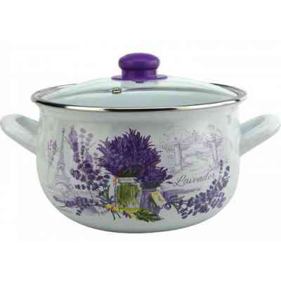 Каструля Gusto Лаванда 18 см 3,1 л GT-T-118-L (96029) Вінниця