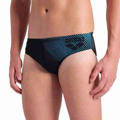 Плавки Arena Foggy Dots Swim Briefs 008482-500 чорний 85 (3468337428541) Винница