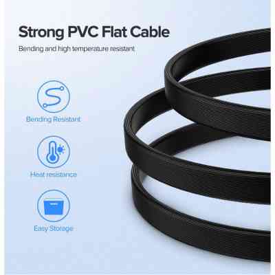 Кабель для передачі даних SATA 3 Data Cable 0.5m 90° corner US217 Black Ugreen (30797) Вінниця