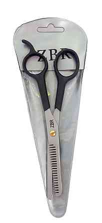 Ножиці для філіровки Zauber 6,5" одностороні для навчання та дому Запоріжжя