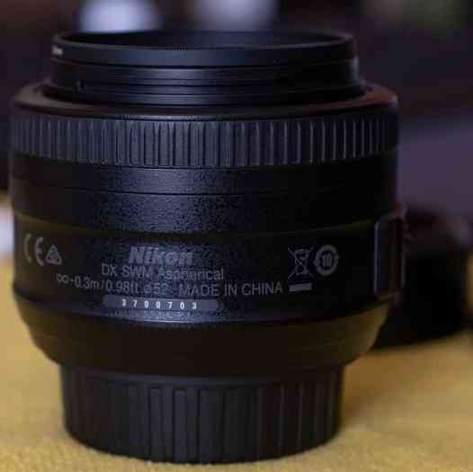 Объектив Nikon AF-S DX Nikkor 35mm. F/1.8G Киев