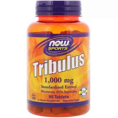 Травы Now Foods Трибулус, Tribulus, 1000 мг, 90 таблеток (NOW-02171) Винница