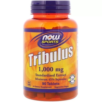Травы Now Foods Трибулус, Tribulus, 1000 мг, 90 таблеток (NOW-02171) Винница - изображение 1