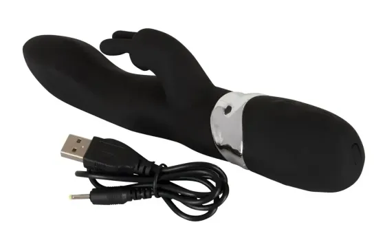 Вибратор – кролик на USB (черный) Sex Aura Киев