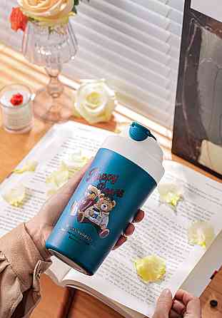 Термочашка Bears 480 мл, зеленая Киев