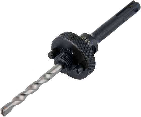 Тримач зі свердлом Ø8 мм YATO : SDS+, для корончатих свердл з різьбовим кріпленням- 5/8