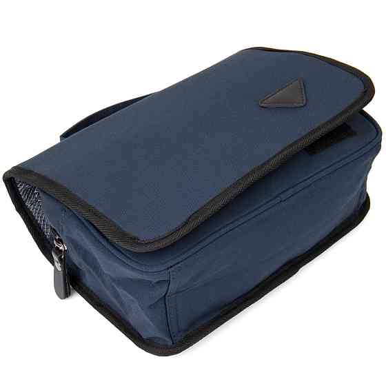 Текстильна сумка-органайзер в подорож Vintage 20656 Темно-синя Київ