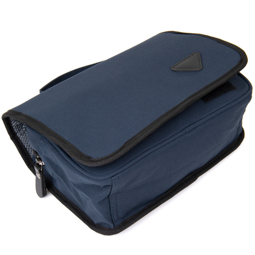 Текстильна сумка-органайзер в подорож Vintage 20656 Темно-синя Київ - фото 6