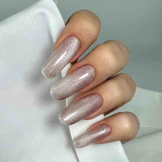 Камуфлююча база для нігтів Magic Cat Base 04 Sparkle nude JOIA vegan 8 мл Київ