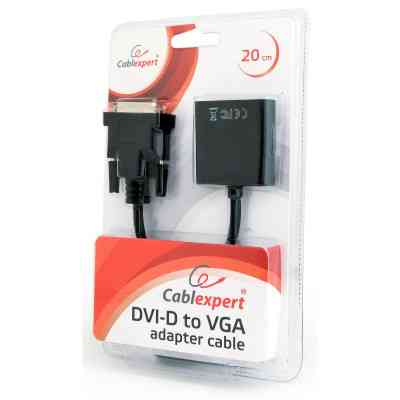 Перехідник DVI-D - VGA Cablexpert (AB-DVID-VGAF-01) Вінниця