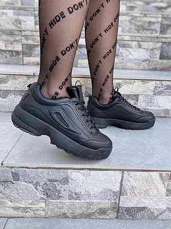 LB Кросівки жіночі LB L-225 чорні (весна-осінь, еко-шкіра) (2487) Коломыя