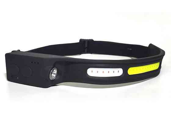 Ліхтар акумуляторний налобний WJ-003 3W+COB3W Харків