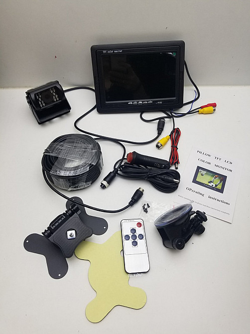 Автомобільний монітор 7" на 4 камери (М34-103) Луцьк - фото 1