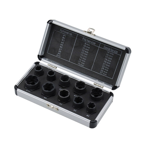 Набор экстракторов для поврежденных болтов и гаек, 10 шт. Киев - изображение 2