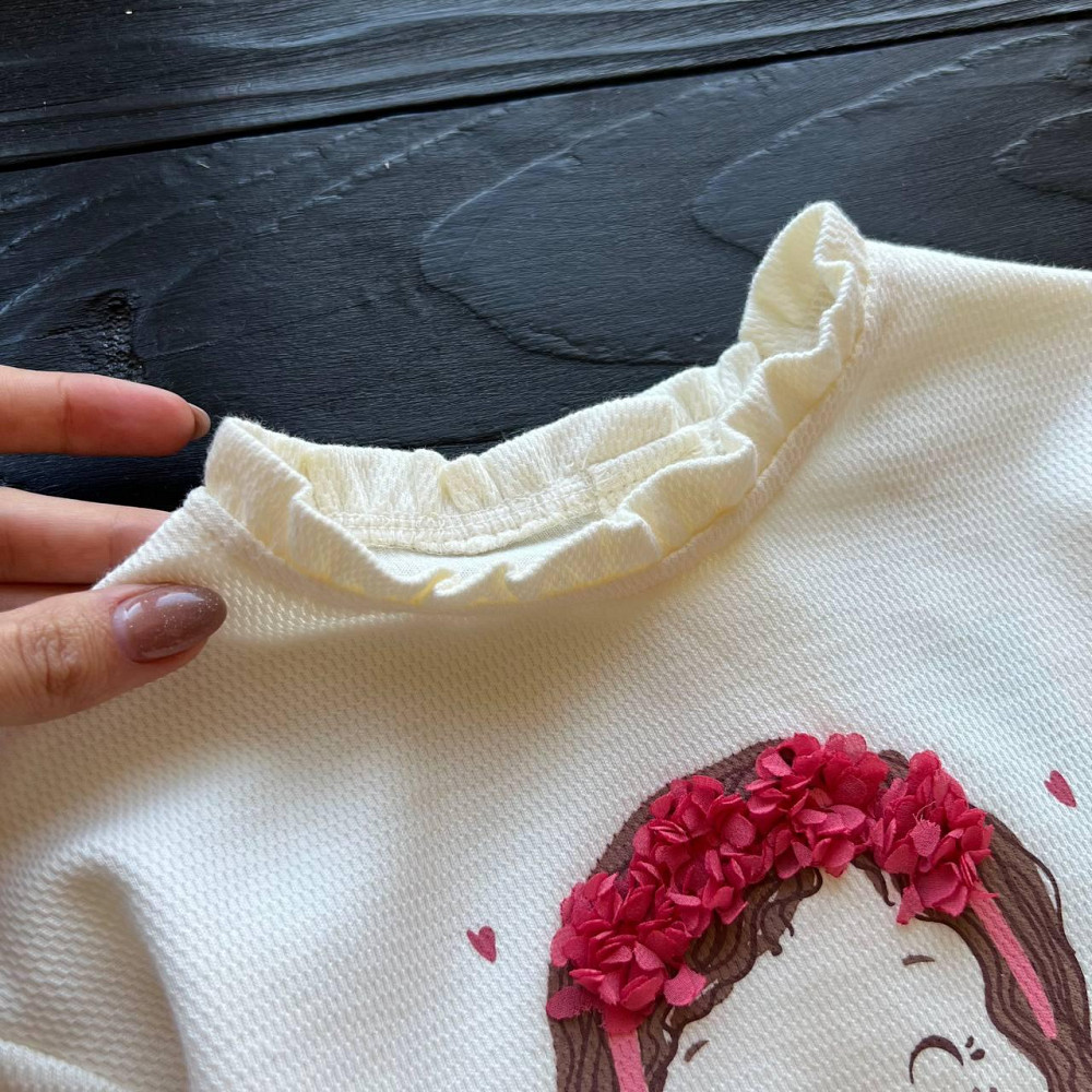 Дитяча кофта для Дівчата LC Waikiki Біла 12-18 міс (80-86 см) пакунок малюка Киев - изображение 2