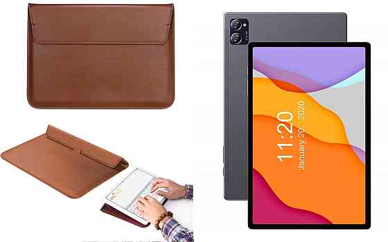 Чохол-конверт VitoCase для CHUWI HiPad X Pro, HiPad XPro (2022), з функцією підставки для планшета Коричневий Київ