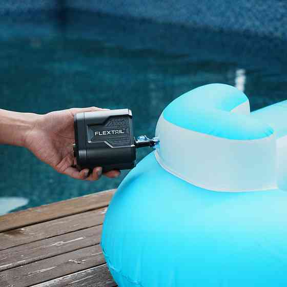 Портативний повітряний насос Flextail Evo Pump 3 1000л/хв (Чорний) Вінниця
