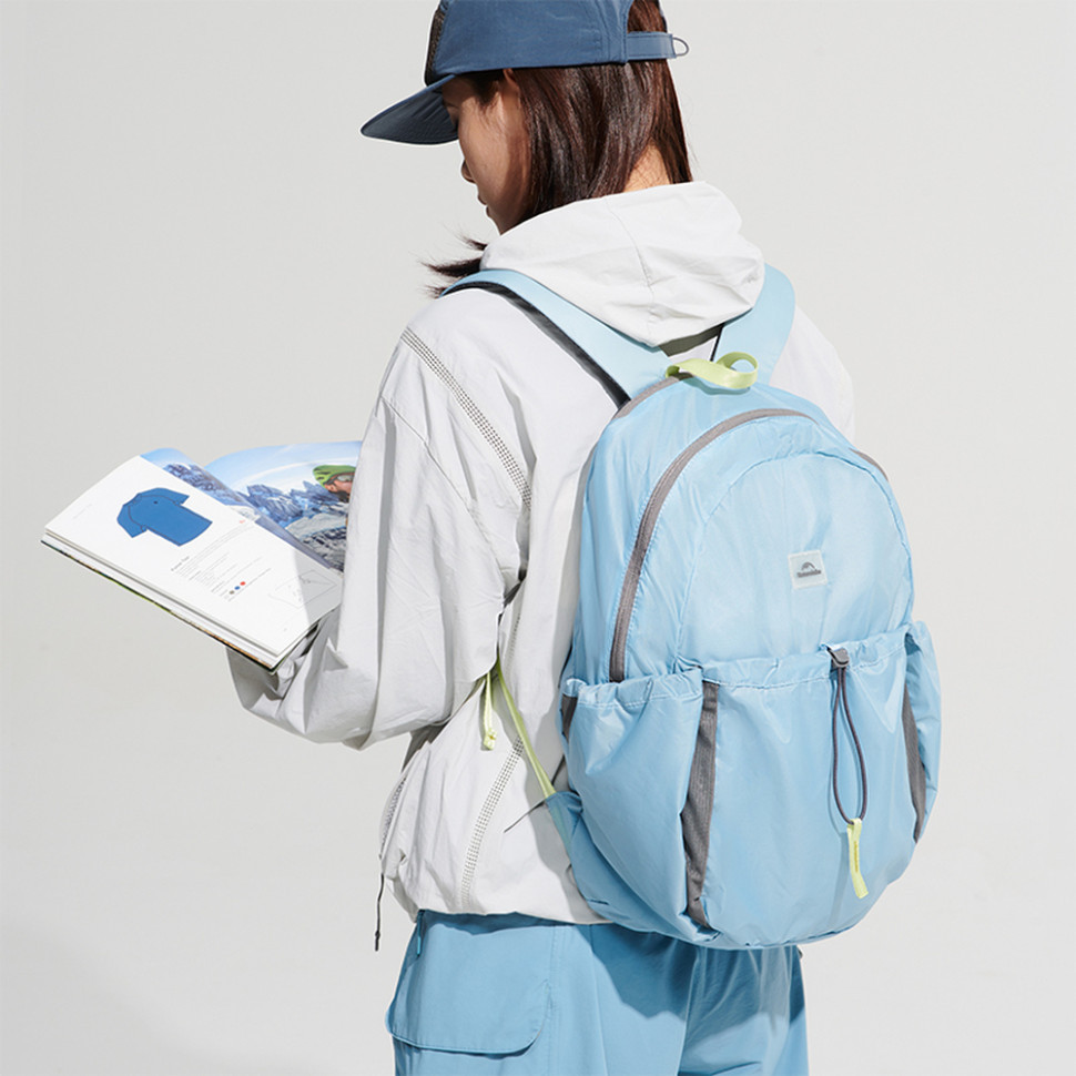 Рюкзак компактний Naturehike CNK2450XB026, 20 л, блакитний Київ - фото 2
