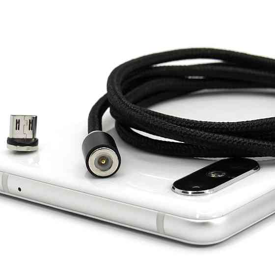 Магнітний MicroUsb кабель Floveme 1 м Black Київ
