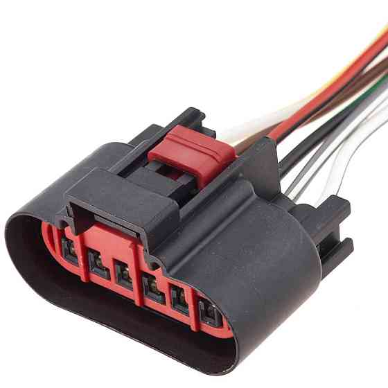 Разьем коннектор с проводом, 6-кон.,   Ford Америка, Япония универс., Моторный отсек, Ford, Mazda Киев