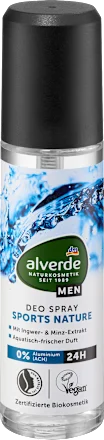 Alverde MEN Deo Zerstäuber Sports Nature 75 ml Дезодорант-атомайзер Львів