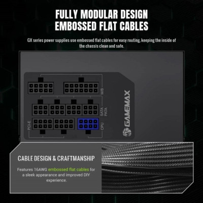 Блок питания Gamemax 750W (GX 750GF) Винница - изображение 6