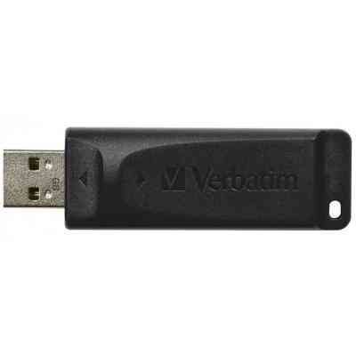 USB флеш накопитель Verbatim 64GB Slider Black USB 2.0 (98698) Винница