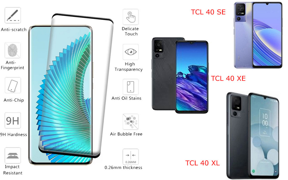 Захисне скло HyperGlass Pro для TCL 40 SE, TCL 40 XE, TCL 40 XL – максимальна чутливість та захист Київ - фото 2